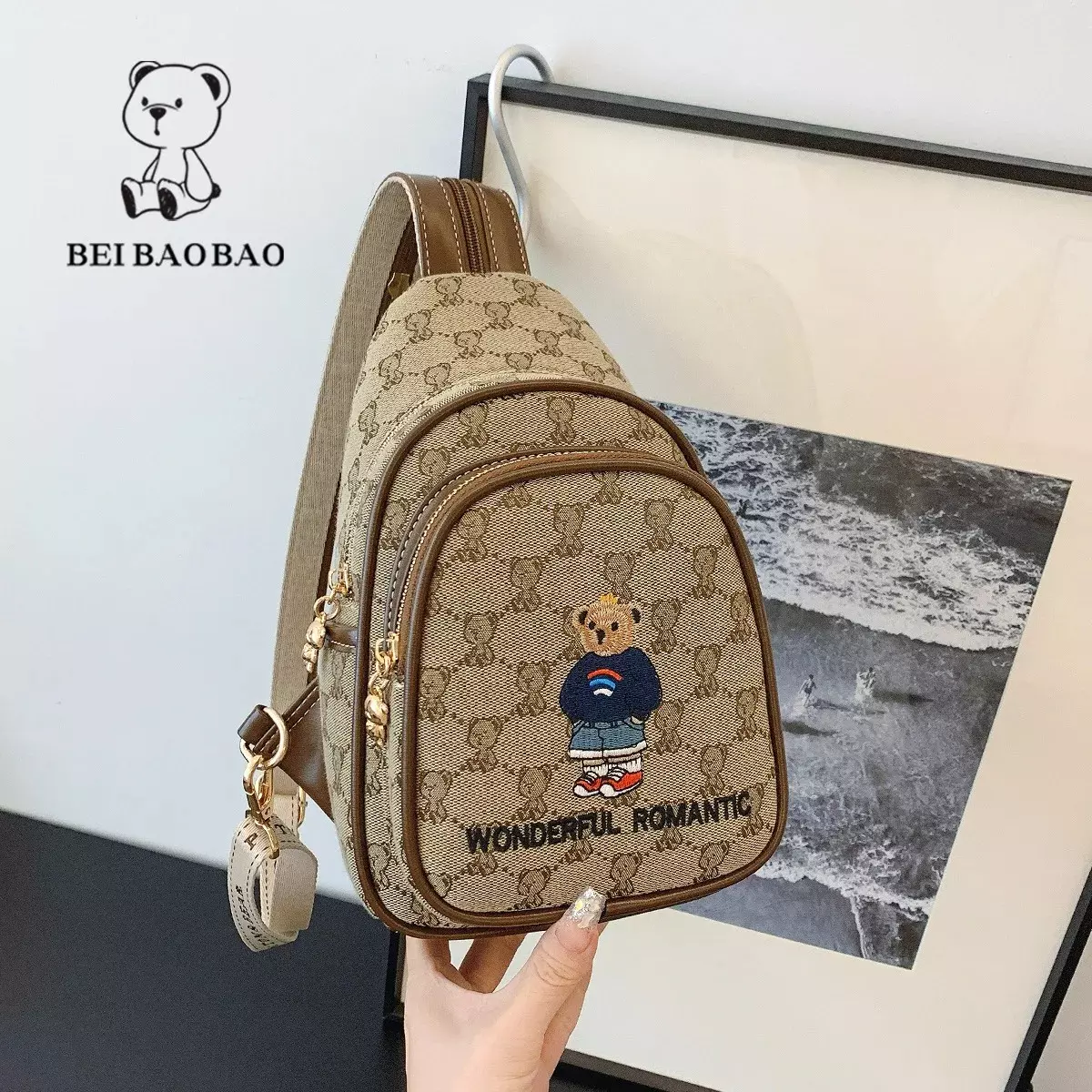 کوله تدی BEIBAOBAO وارداتی 8328